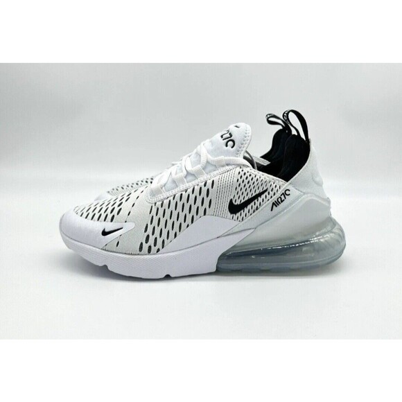 New Nike Air Max 270 Women's Size 5.5 White Black Running Shoes AH6789-100 - Picture 5 of 14